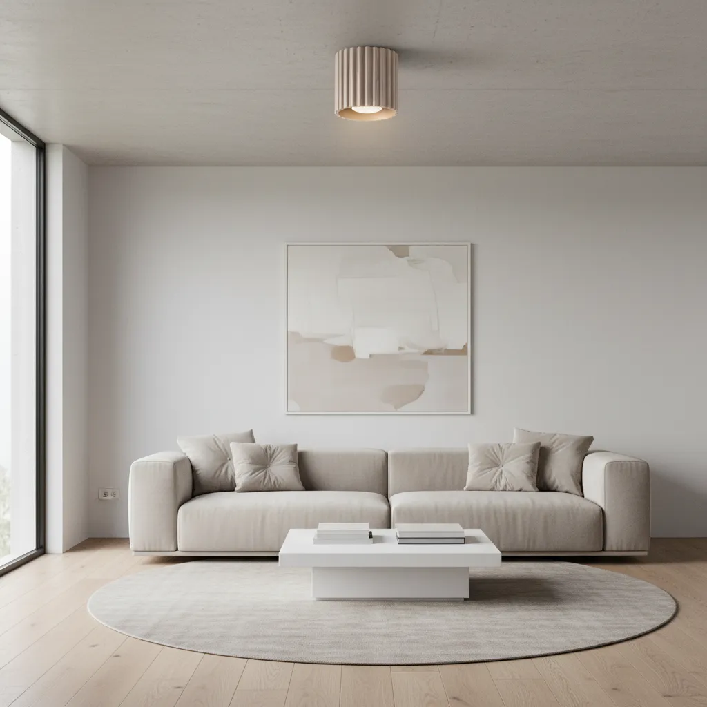 Plafon AURA 1 taupe GU10 SL.1814 - Sollux Lighting - obrazek 2