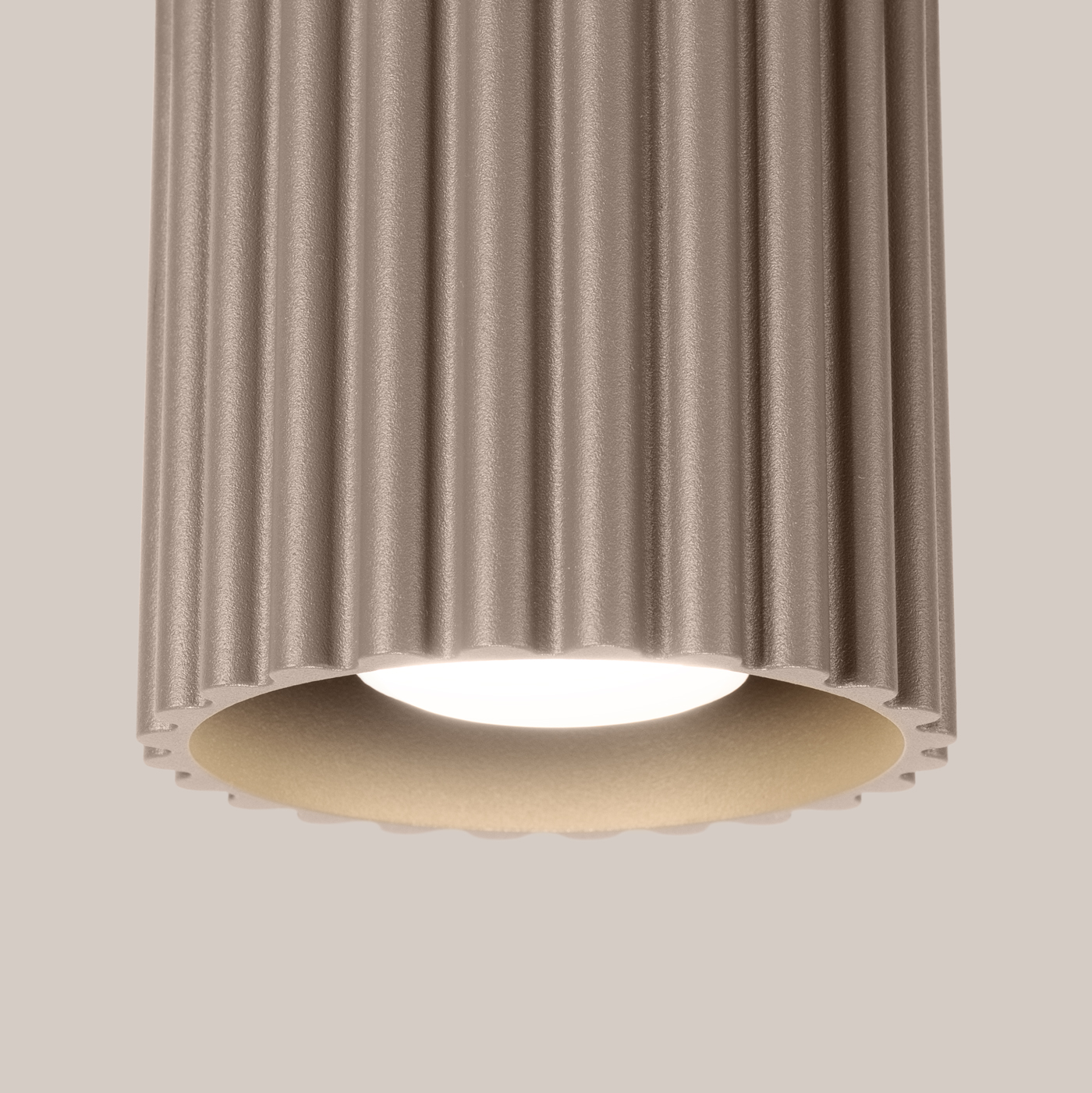 Plafon AURA 1 taupe GU10 SL.1814 - Sollux Lighting - obrazek 5