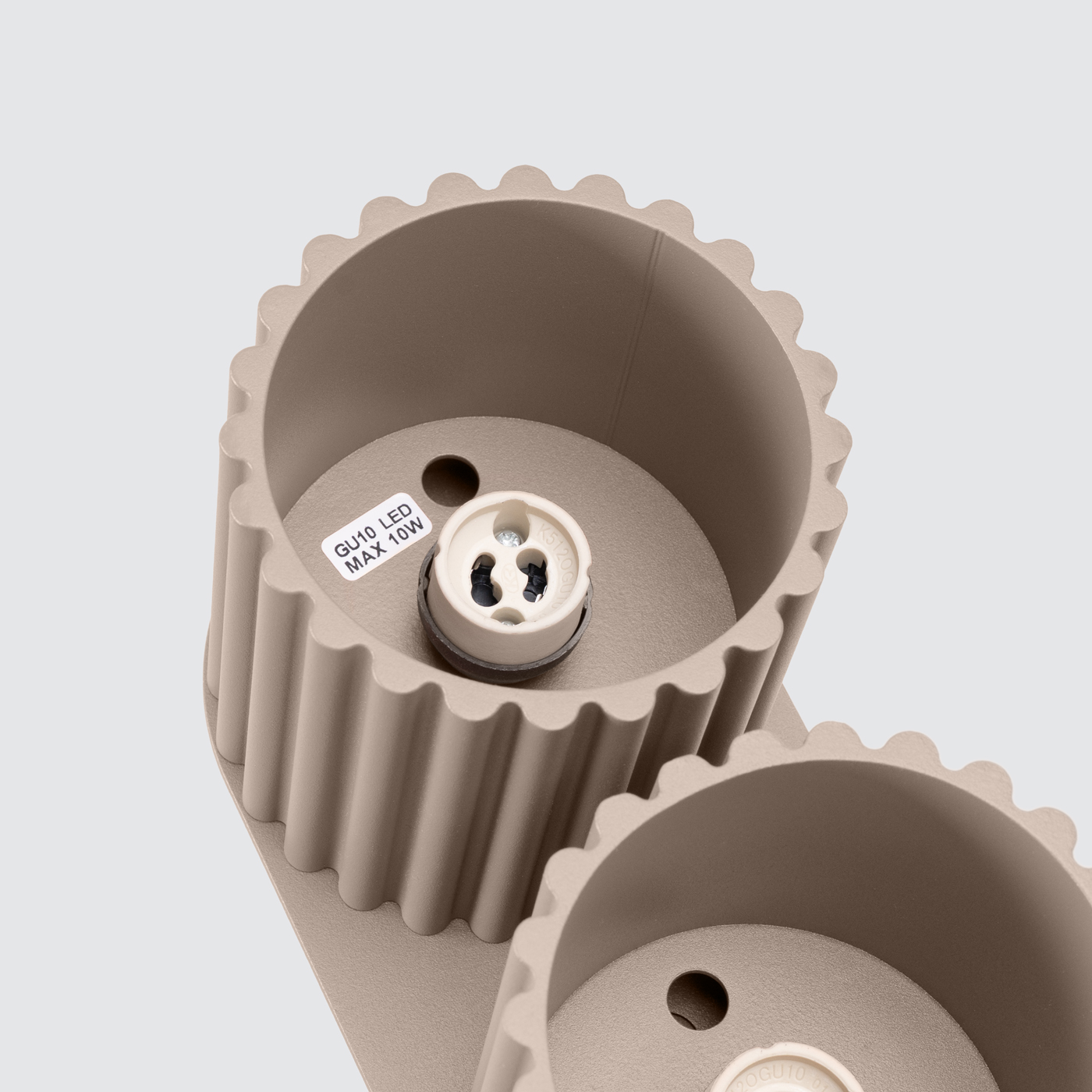 Plafon AURA 2 taupe GU10 SL.1815 - Sollux Lighting - obrazek 7