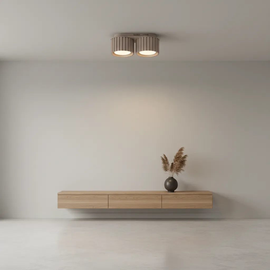 Plafon AURA 2 taupe GX53 SL.1818 - Sollux Lighting - obrazek 2