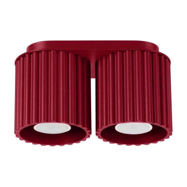 Plafon AURA 2 burgund GU10 SL.1820 - Sollux Lighting