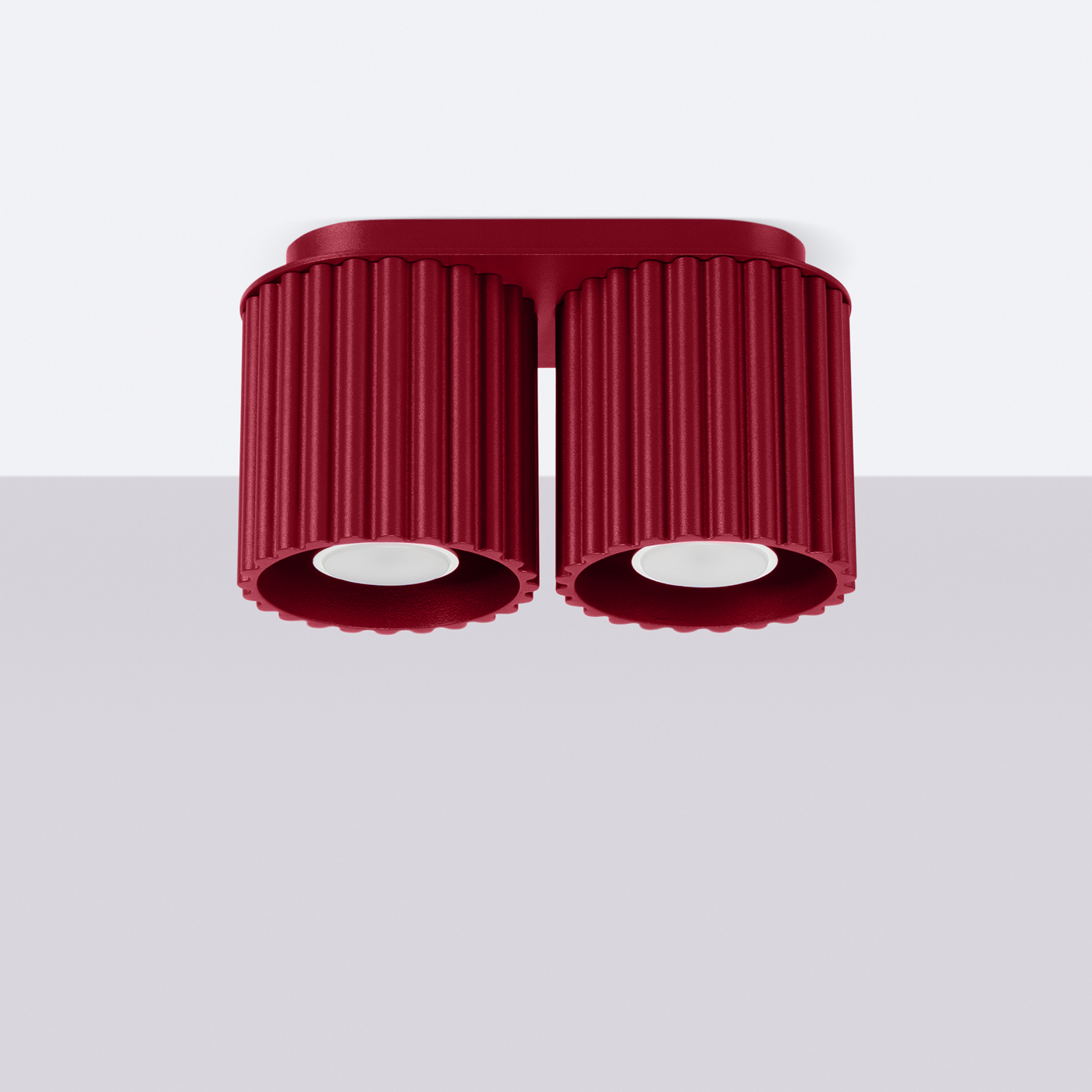 Plafon AURA 2 burgund GU10 SL.1820 - Sollux Lighting - obrazek 3