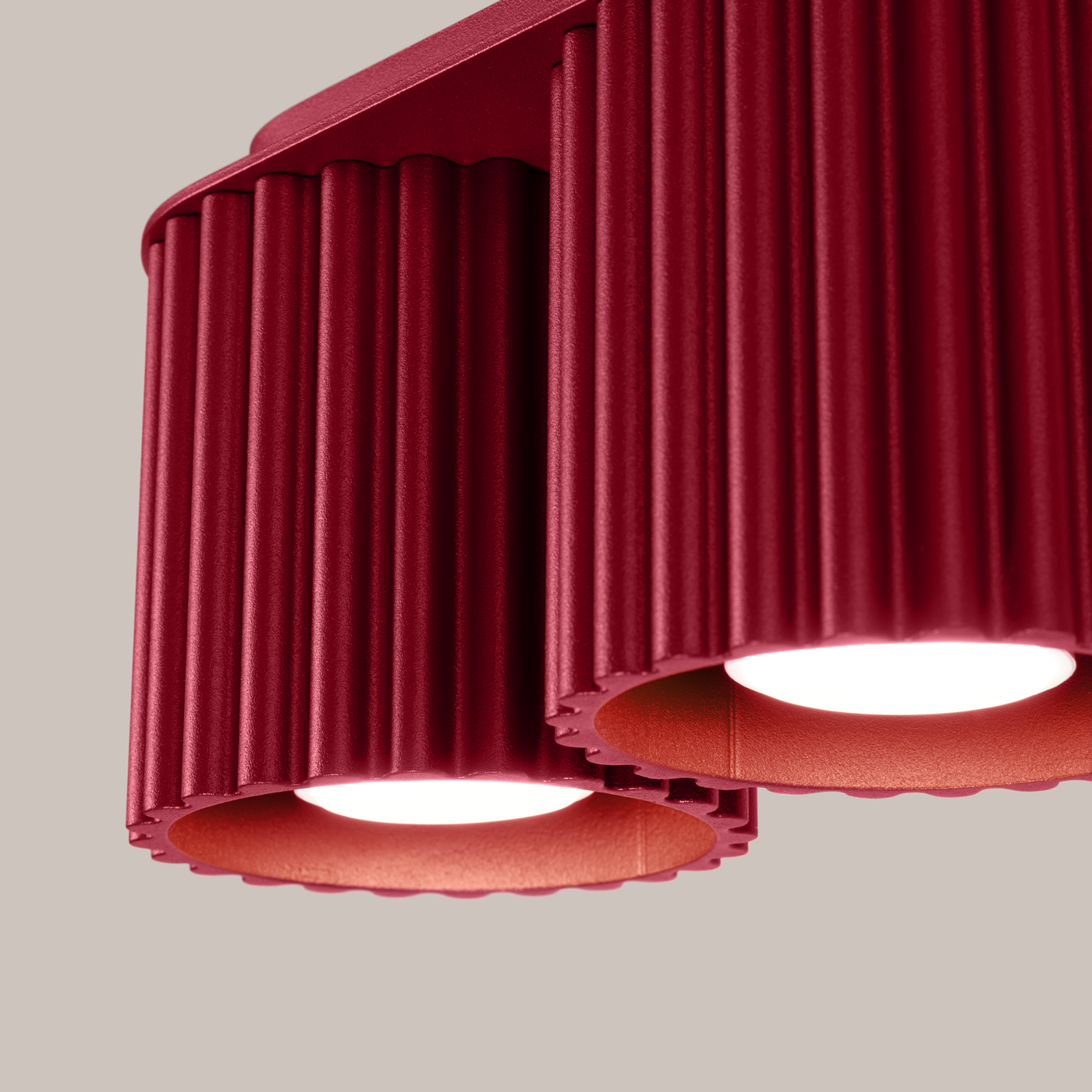 Plafon AURA 2 burgund GU10 SL.1820 - Sollux Lighting - obrazek 5