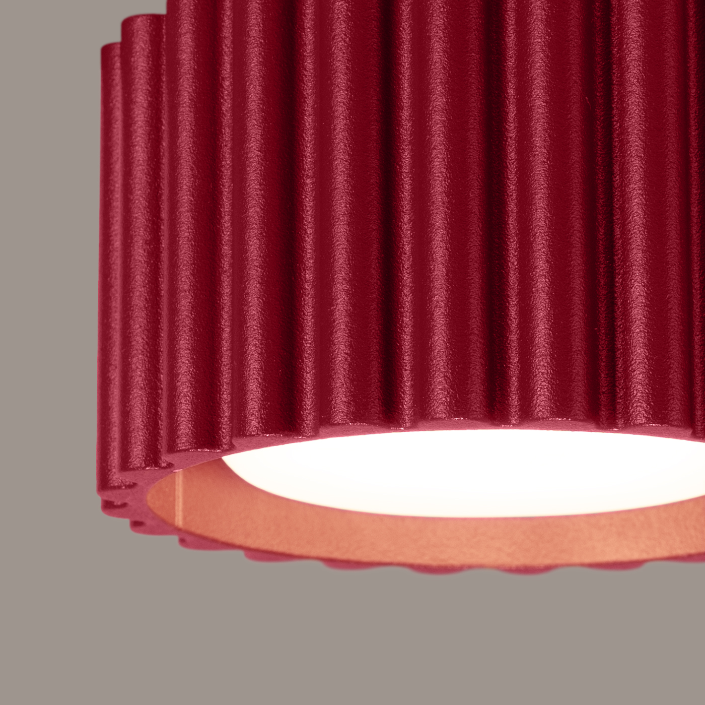 Plafon AURA 1 burgund GX53 SL.1822 - Sollux Lighting - obrazek 5