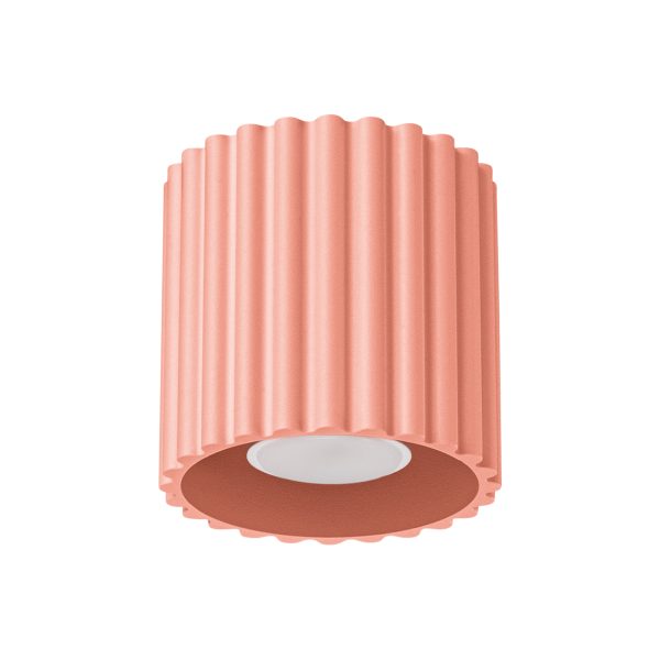 Plafon AURA 1 brzoskwiniowy GU10 SL.1824 - Sollux Lighting