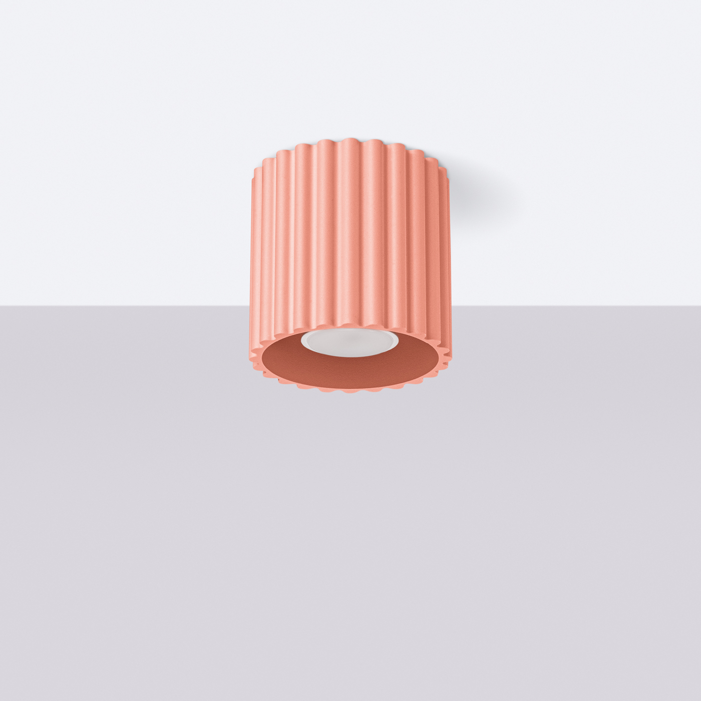 Plafon AURA 1 brzoskwiniowy GU10 SL.1824 - Sollux Lighting - obrazek 3