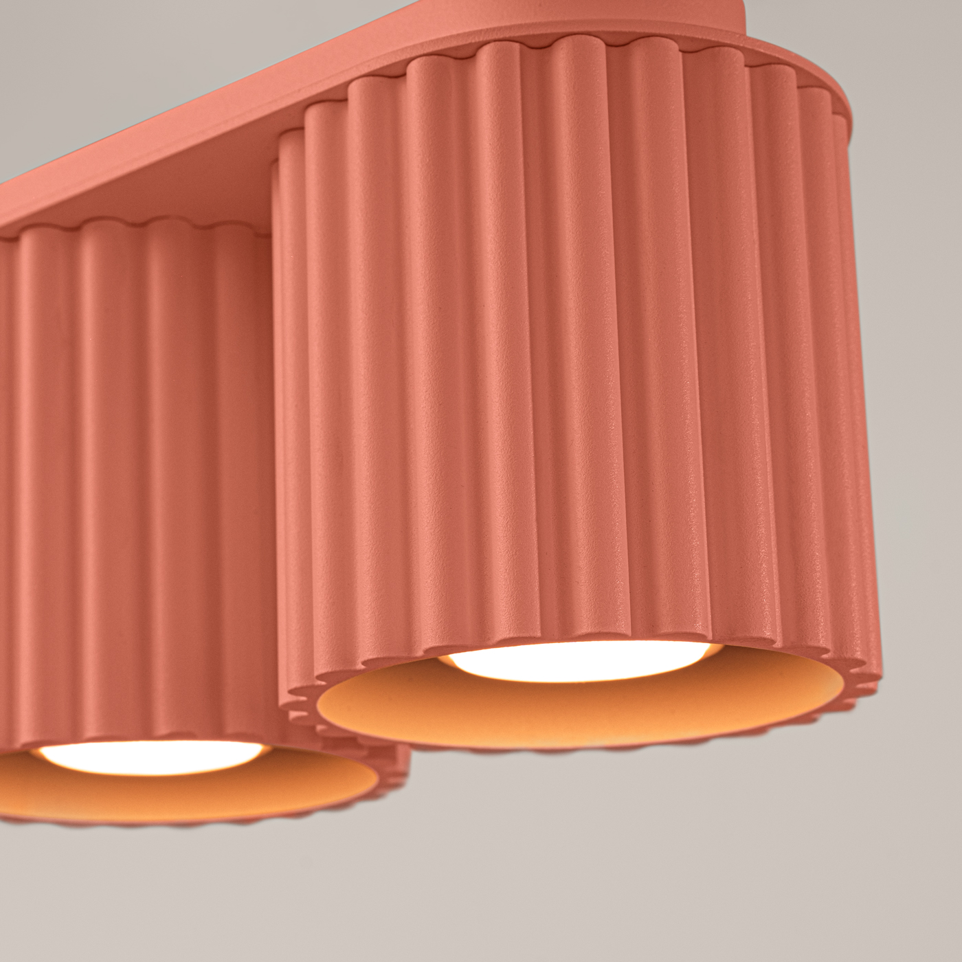 Plafon AURA 2 brzoskwiniowy GU10 SL.1825 - Sollux Lighting - obrazek 5