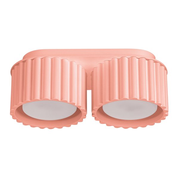Plafon AURA 2 brzoskwiniowy GX53 SL.1828 - Sollux Lighting