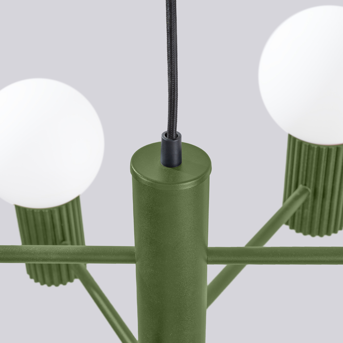 Żyrandol HALO 6 zielony oliwkowy SL.1832 - Sollux Lighting - obrazek 7