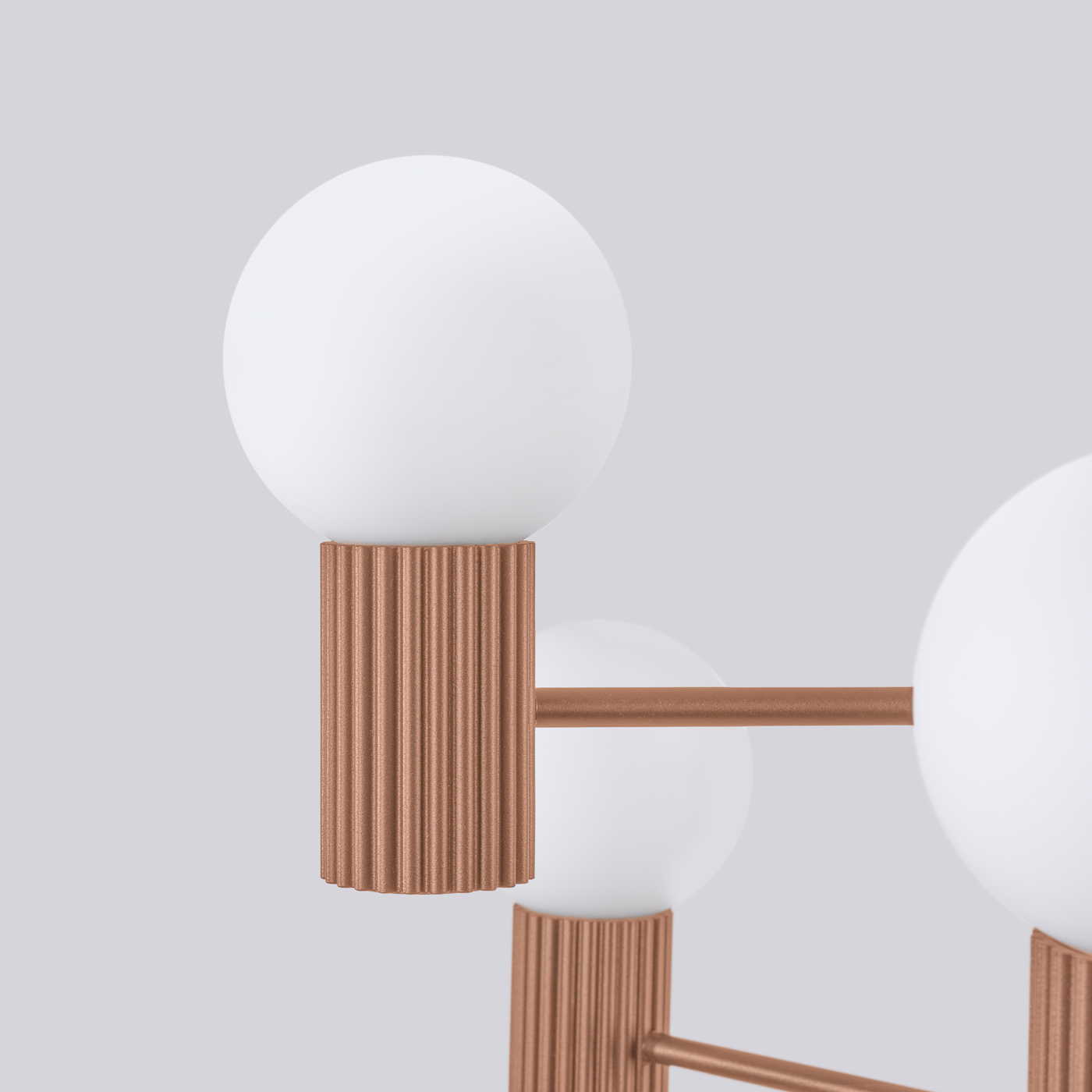 Żyrandol HALO 6 mocca SL.1834 - Sollux Lighting - obrazek 6