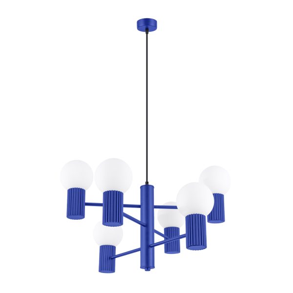 Żyrandol HALO 6 ultramaryna SL.1835 - Sollux Lighting