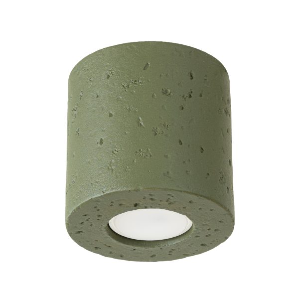 Plafon ORBIS Beton zielona oliwka SL.1841 - Sollux Lighting
