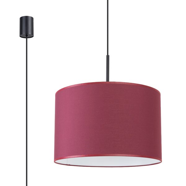 Lampa wisząca NEVIA burgund SL.1852 - Sollux Lighting