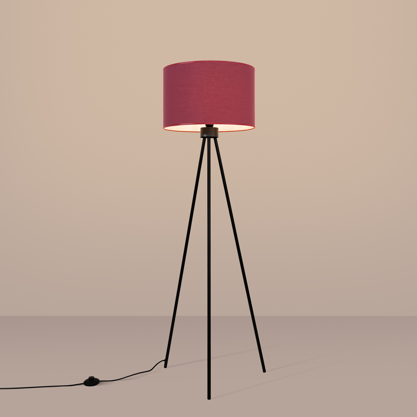 Lampa podłogowa NEVIA burgund SL.1856 - Sollux Lighting - obrazek 5