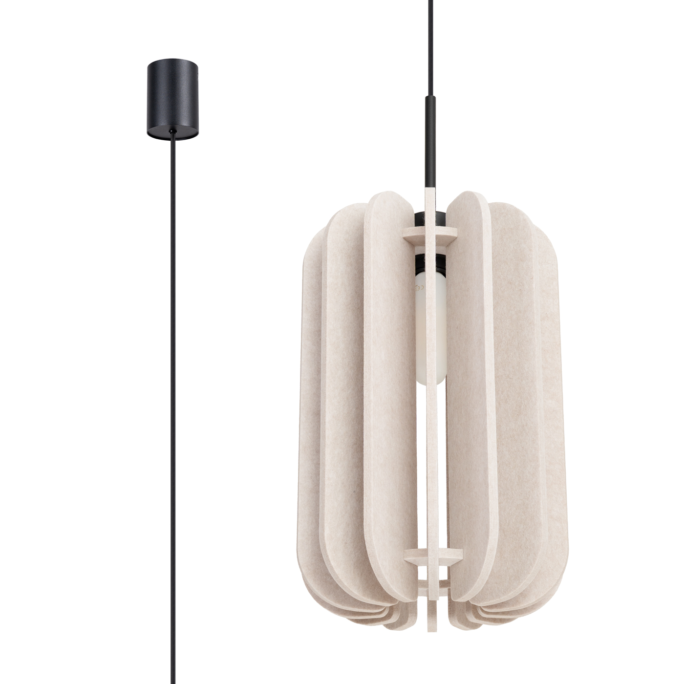 Lampa wisząca MULA 27 beżowa SL.1857 - Sollux Lighting