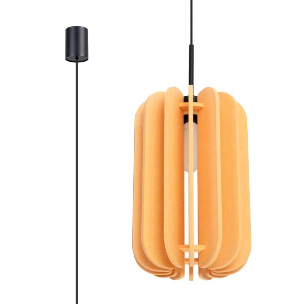 Lampa wisząca MULA 27 żółta SL.1858 - Sollux Lighting
