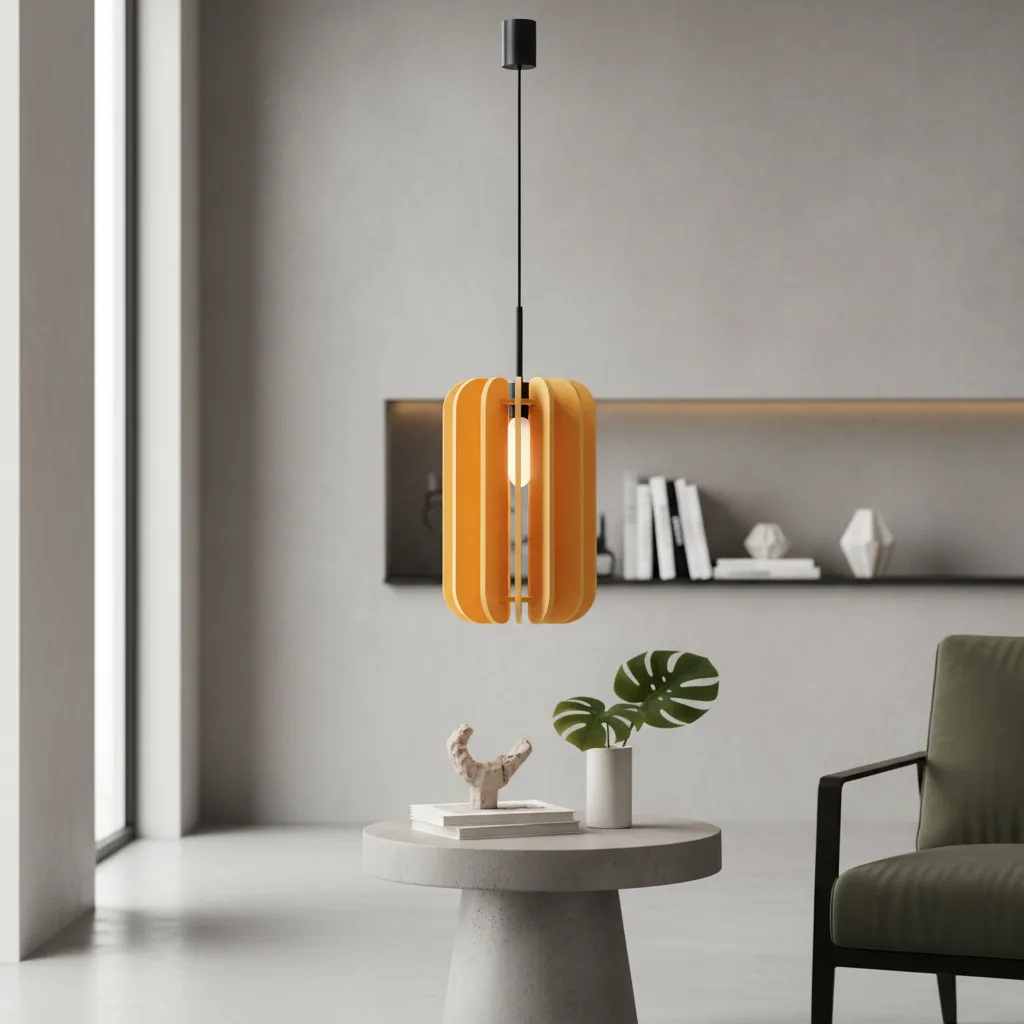 Lampa wisząca MULA 27 żółta SL.1858 - Sollux Lighting - obrazek 2