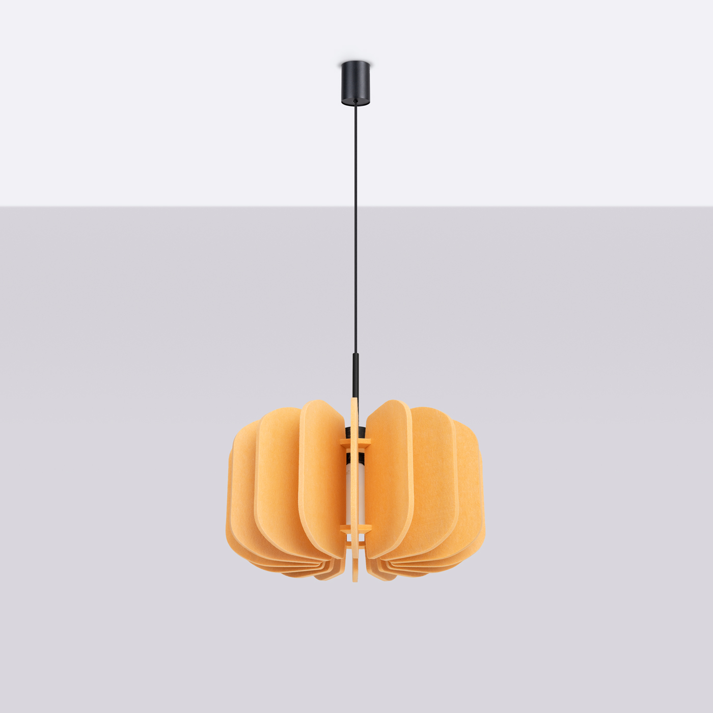 Lampa wisząca MULA 45 żółta SL.1861 - Sollux Lighting - obrazek 4