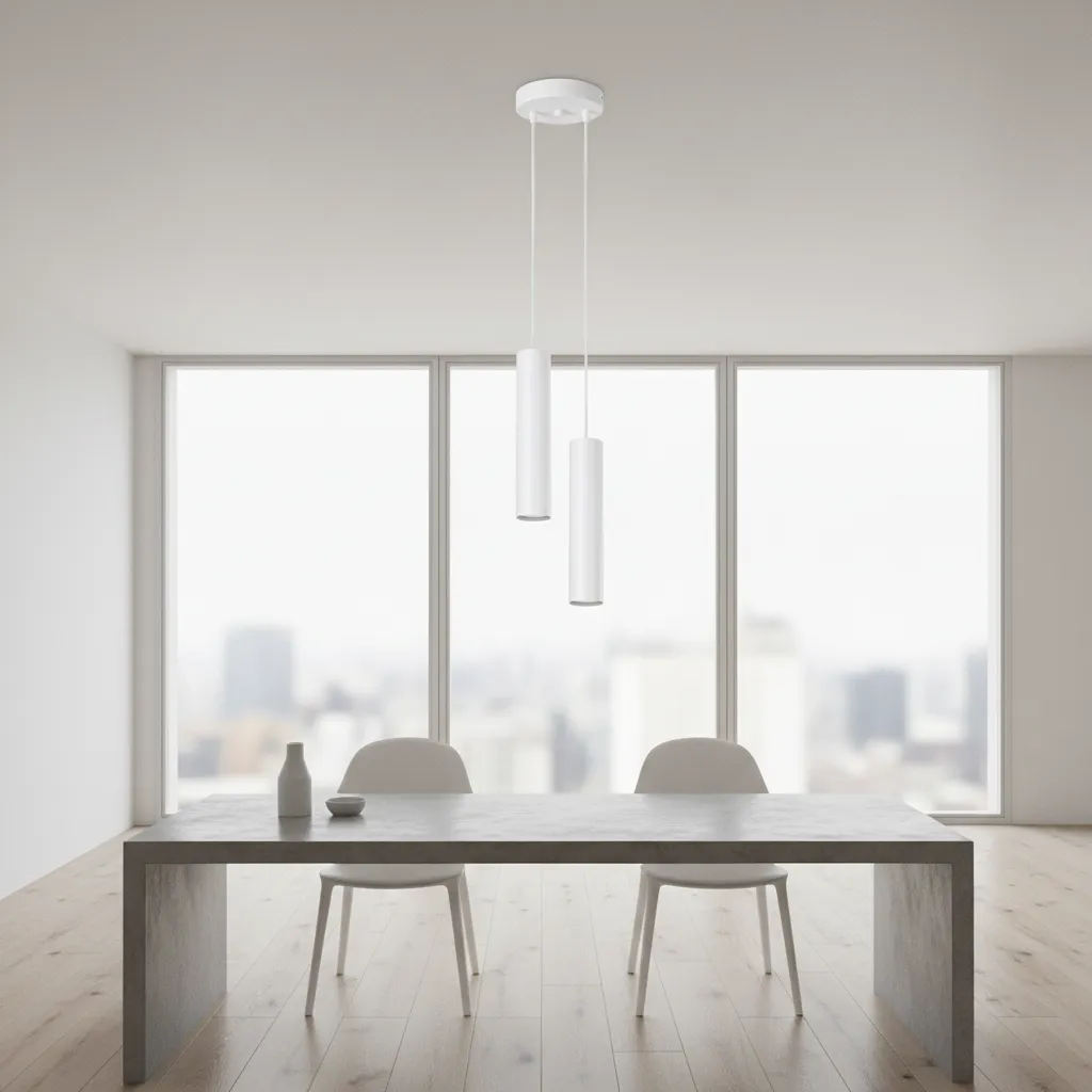 Lampa wisząca LAGOS 2P biała SL.1868 - Sollux Lighting - obrazek 2