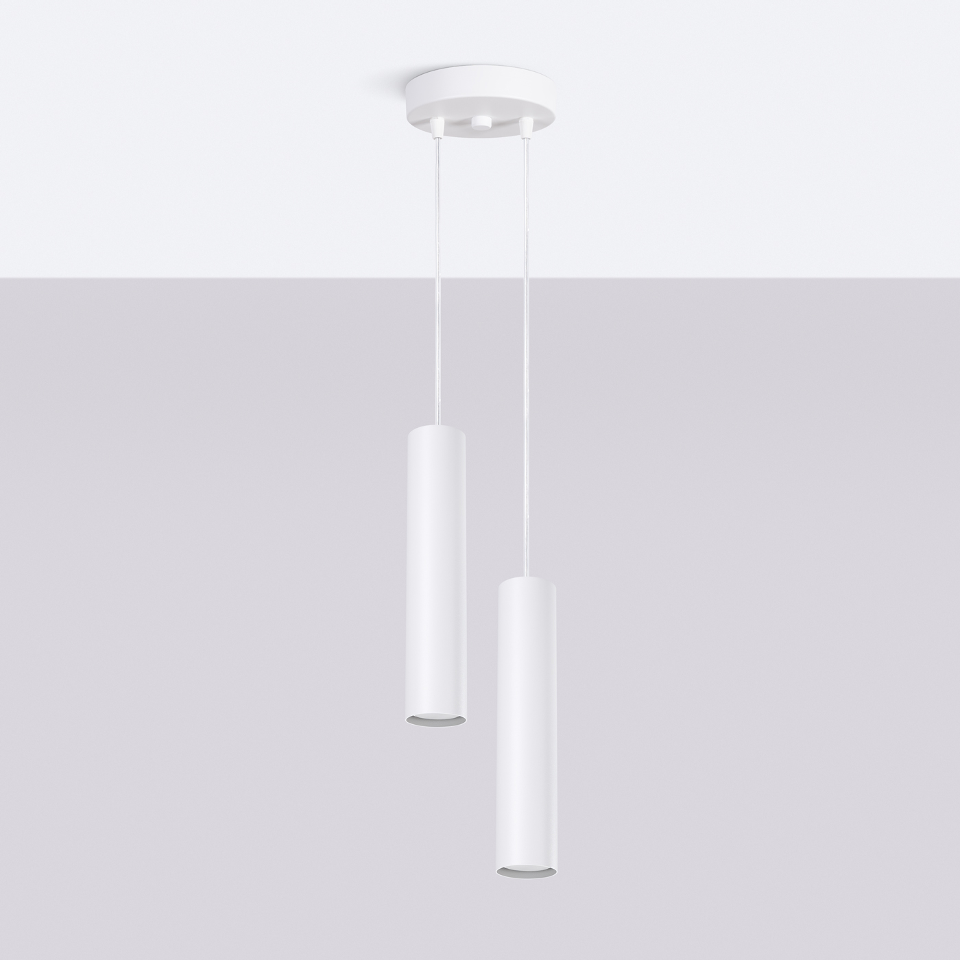 Lampa wisząca LAGOS 2P biała SL.1868 - Sollux Lighting - obrazek 4