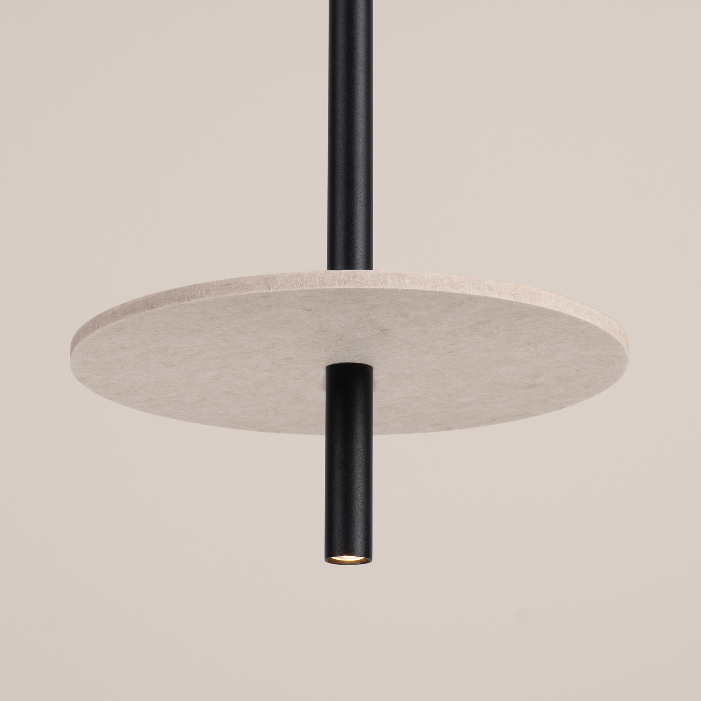 Lampa wisząca FELTRO 1 czarna/beżowa SL.1879 - Sollux Lighting - obrazek 7