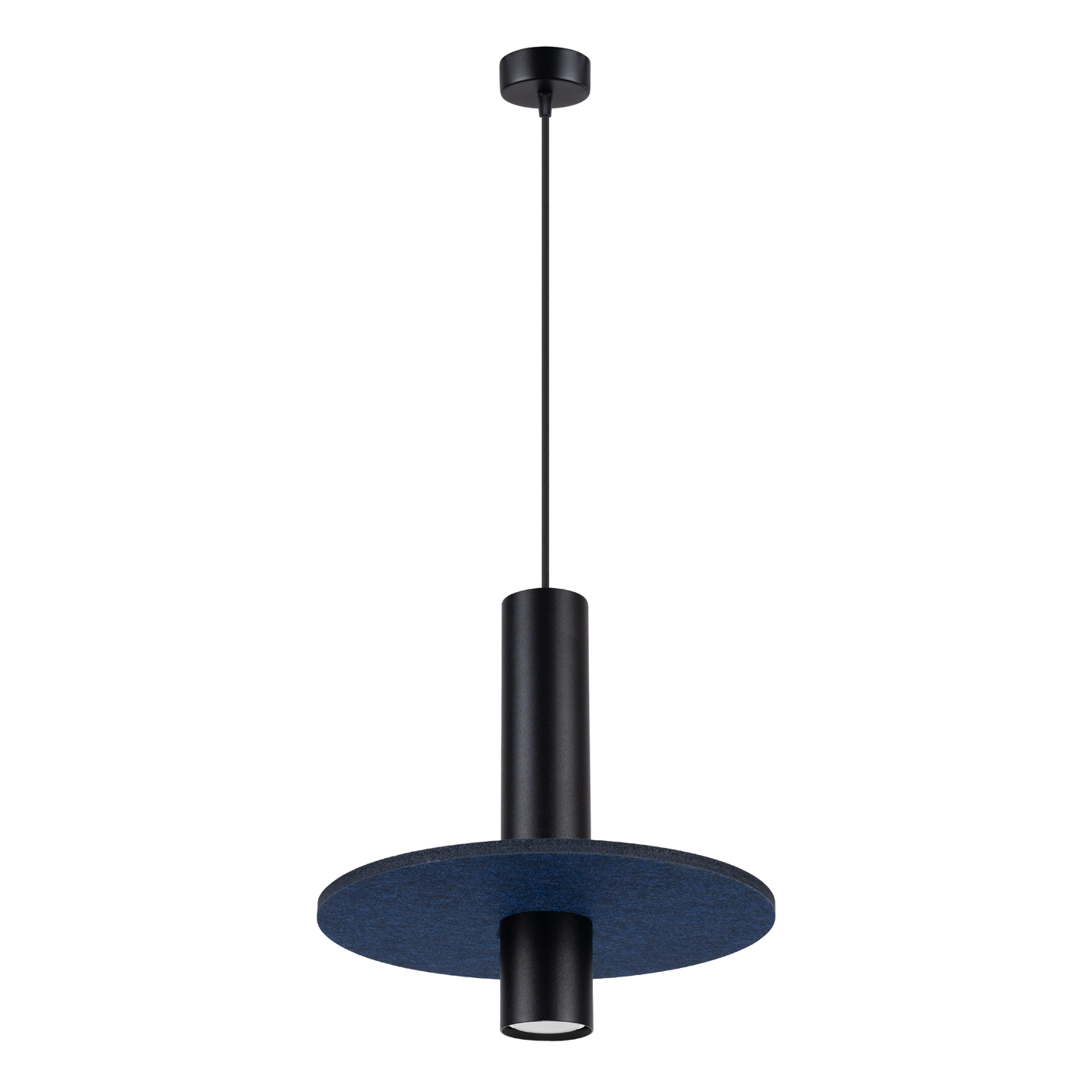 Lampa wisząca PELTA 1 czarna/granatowa SL.1884 - Sollux Lighting - obrazek 3