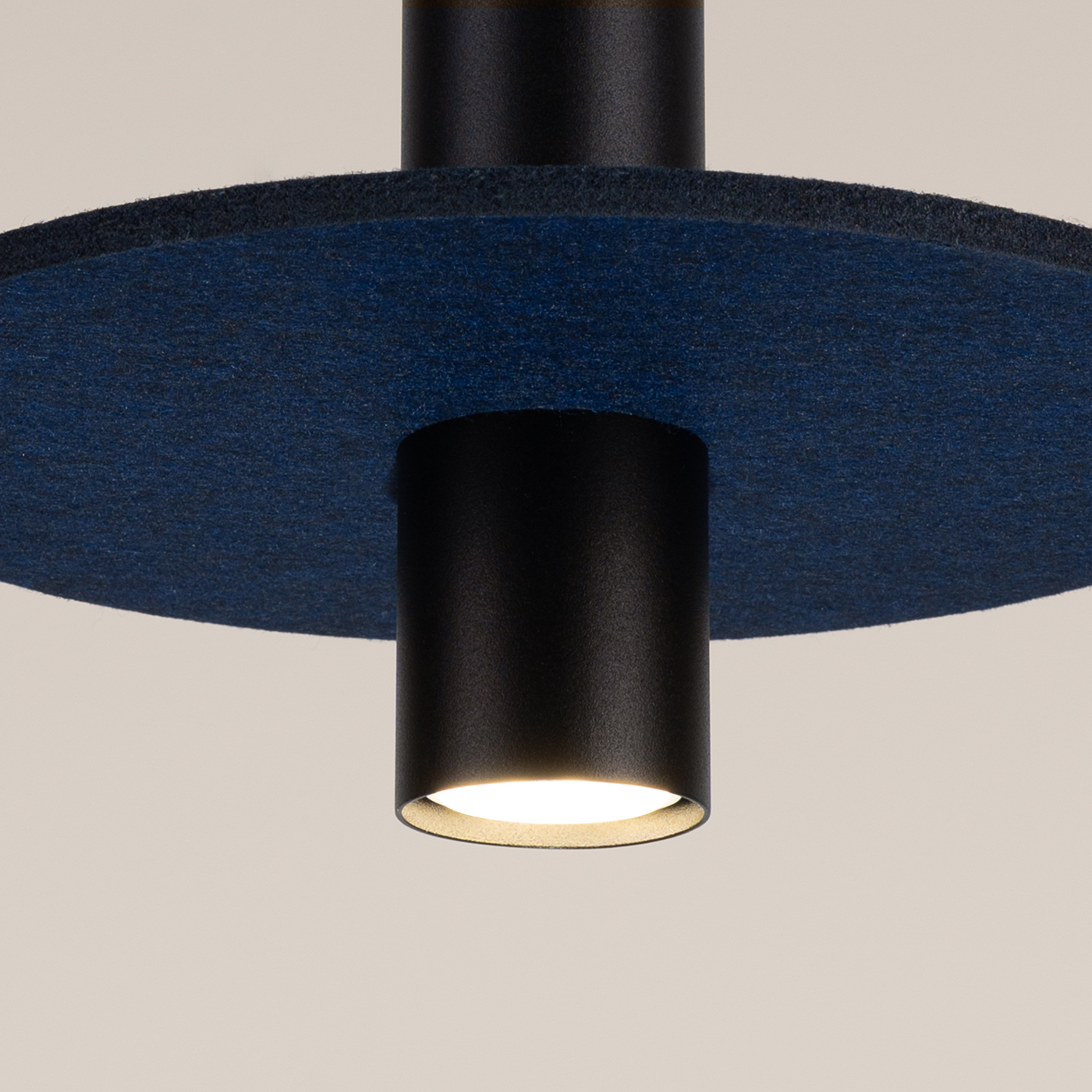 Lampa wisząca PELTA 1 czarna/granatowa SL.1884 - Sollux Lighting - obrazek 7