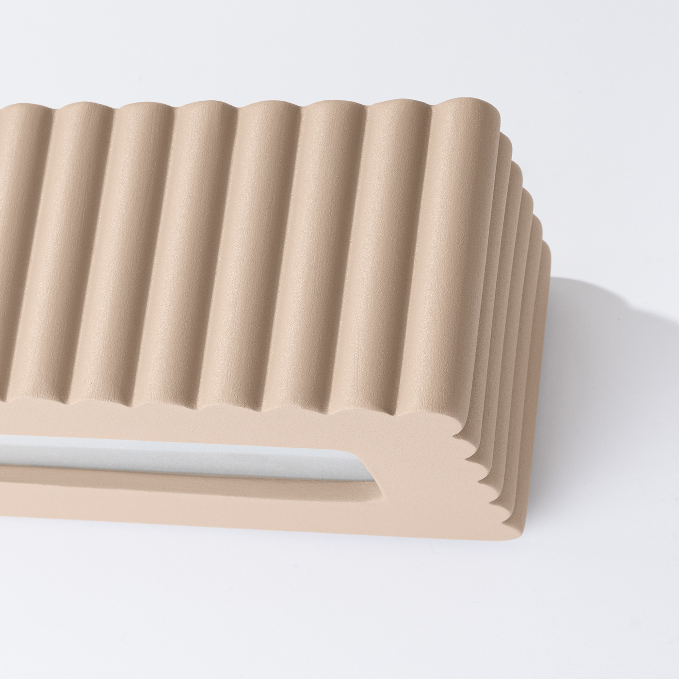 Kinkiet ceramiczny RIGATA taupe SL.1887 - Sollux Lighting - obrazek 5