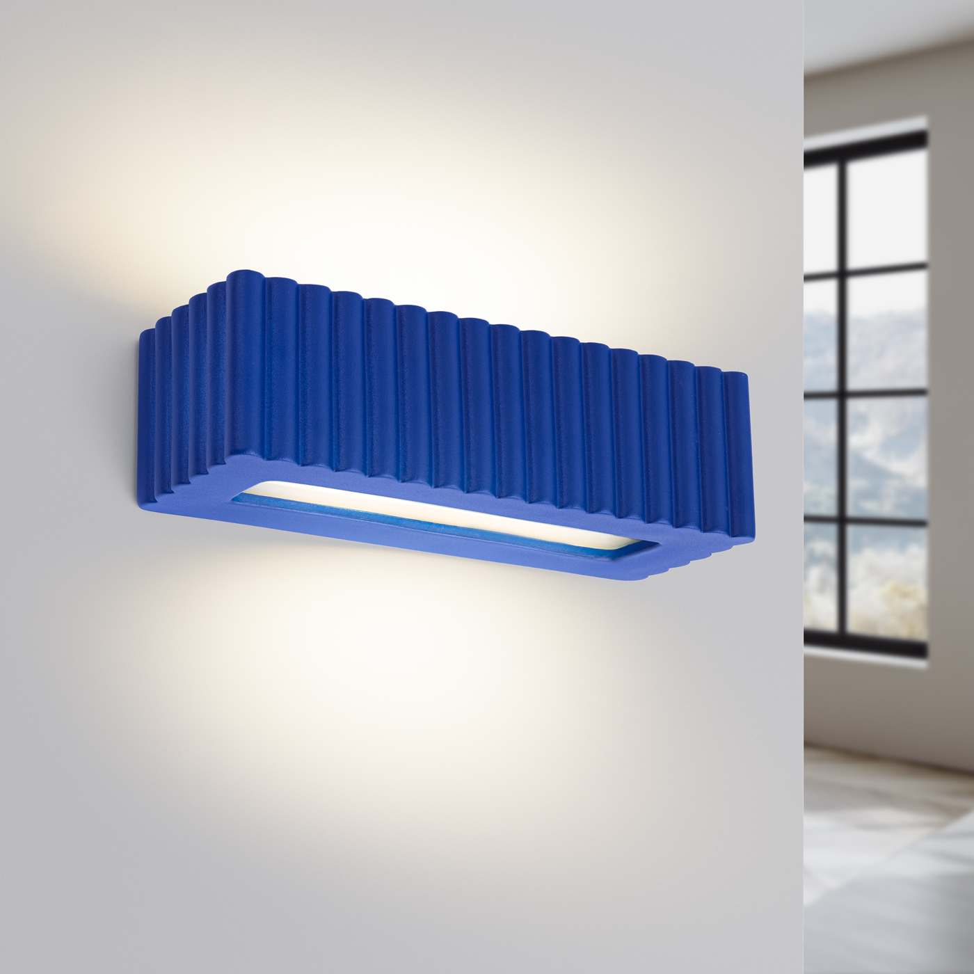 Kinkiet ceramiczny RIGATA ultramaryna SL.1889 - Sollux Lighting - obrazek 3