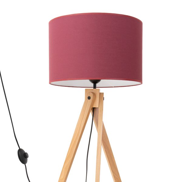 Lampa podłogowa NATT burgund SL.1907 - Sollux Lighting