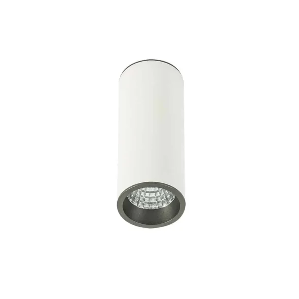 Oprawa sufitowa MOLDES MEDIUM WH/GR CEILING SLC7391/7W 3000K WH+GR - Italux