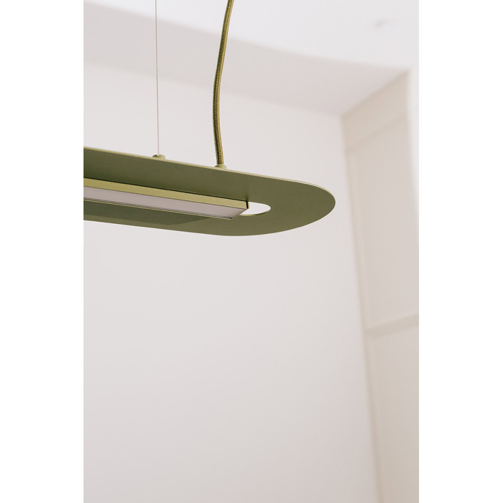 Lampa wisząca minimalistyczna SENKEI biała SNA611P2 - Ummo Lighting - obrazek 7