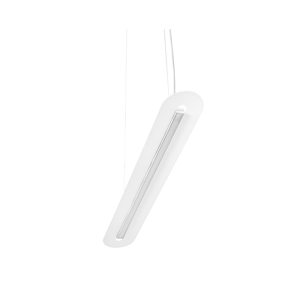 Lampa wisząca minimalistyczna SENKEI biała SNA611P2 - Ummo Lighting - obrazek 9