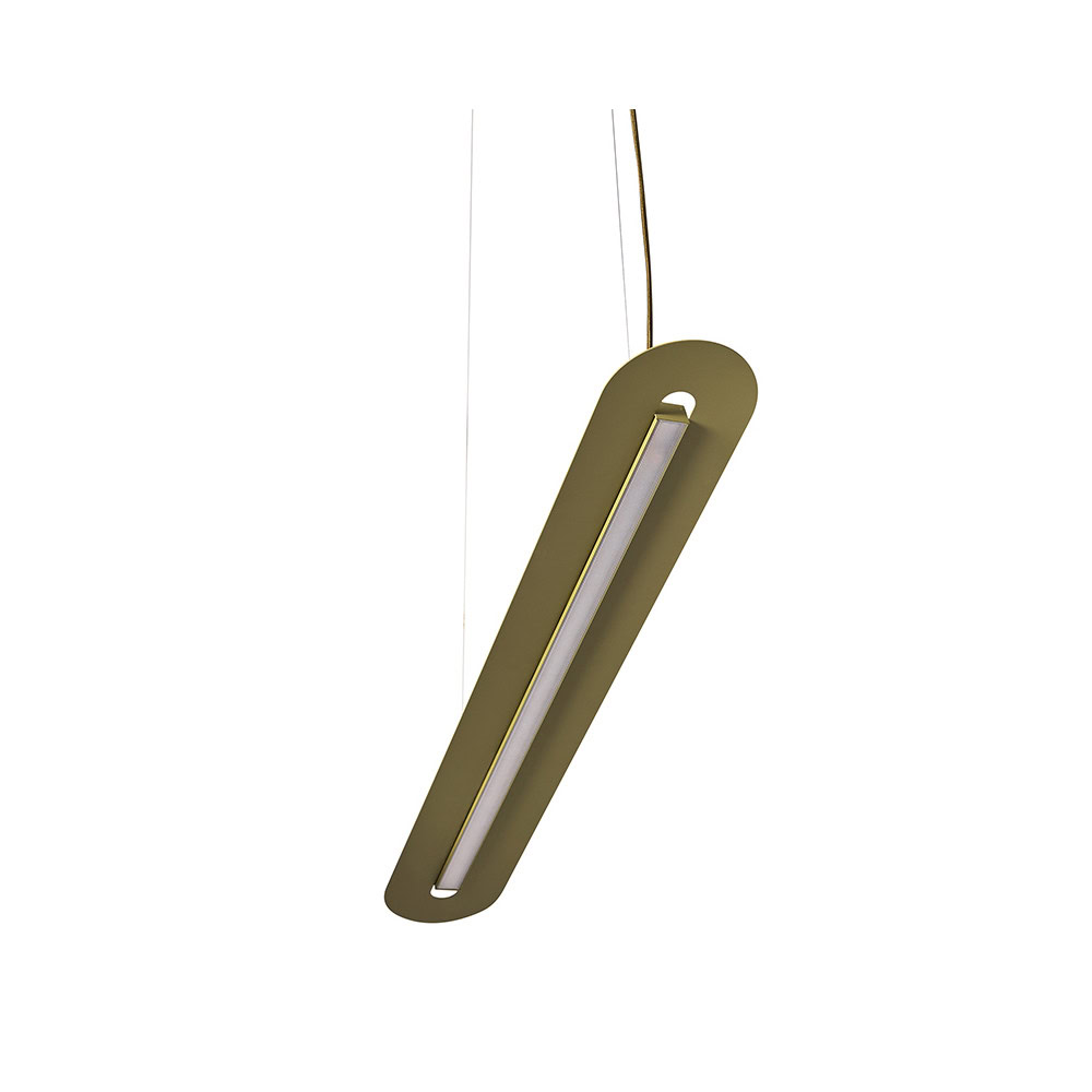Lampa wisząca minimalistyczna SENKEI zielona SNA61414P2 - Ummo Lighting - obrazek 9