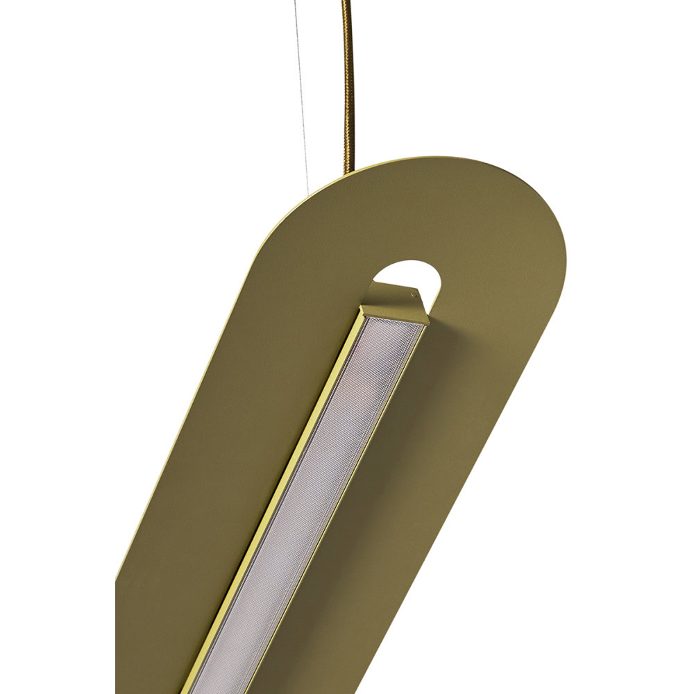 Lampa wisząca minimalistyczna SENKEI zielona SNA61414P2 - Ummo Lighting - obrazek 10