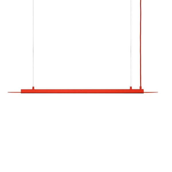 Lampa wisząca minimalistyczna SENKEI czerwona SNB61212P2 - Ummo Lighting