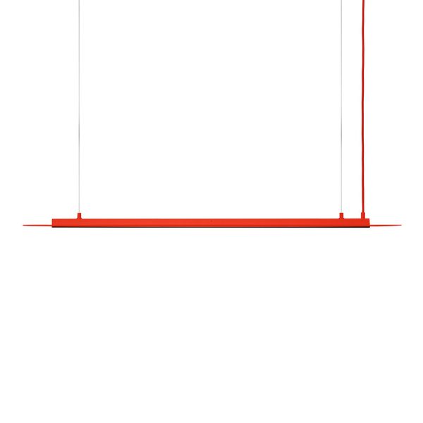 Lampa wisząca minimalistyczna SENKEI czerwona SNC61212P2 - Ummo Lighting