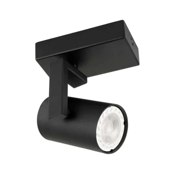 Lampa sufitowa Mola SPL-2846-1 BL czarna – Italux