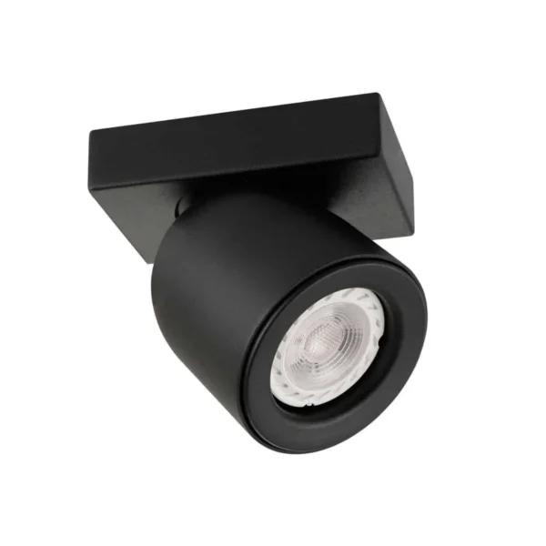 Lampa sufitowa Nuora SPL-2855-1B-BL czarna – Italux