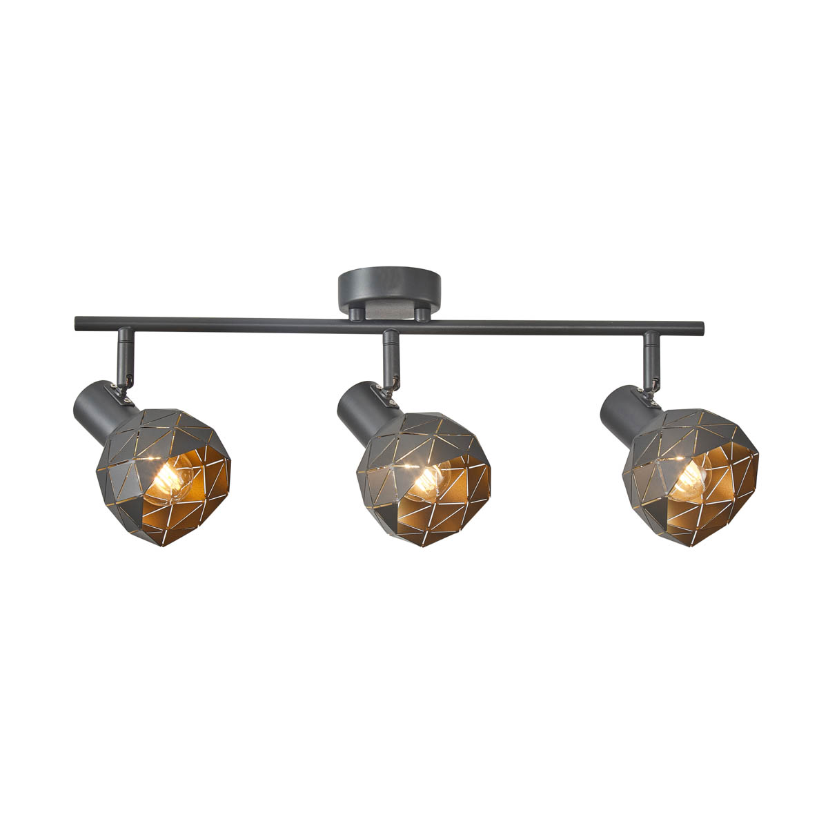 Lampa sufitowa Harley SPL-3480-3-GR-GD - Italux