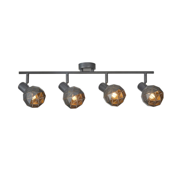 Lampa sufitowa Harley SPL-3480-4-GR-GD - Italux