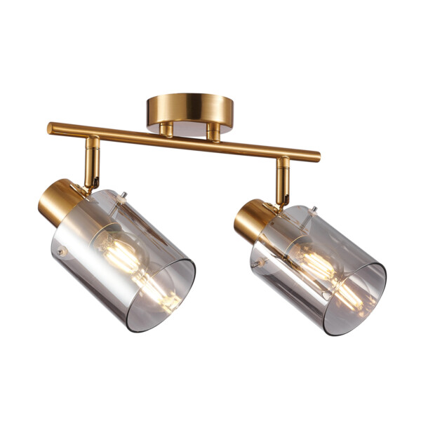 Lampa sufitowa Sardo SPL-5581-2-BRO-SG - Italux