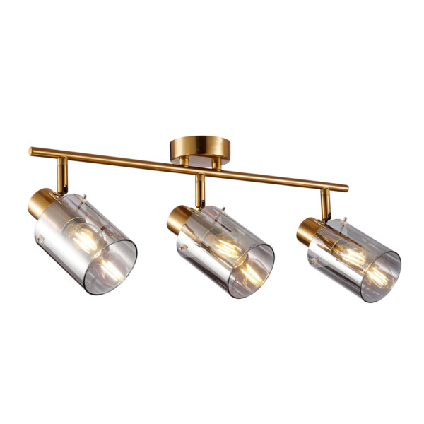 Lampa sufitowa Sardo SPL-5581-3-BRO-SG - Italux