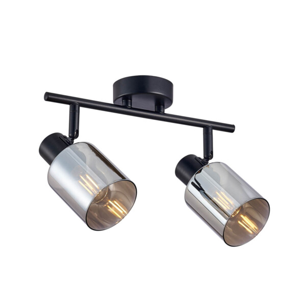 Lampa sufitowa Santia SPL-65342-2-BK-SG - Italux