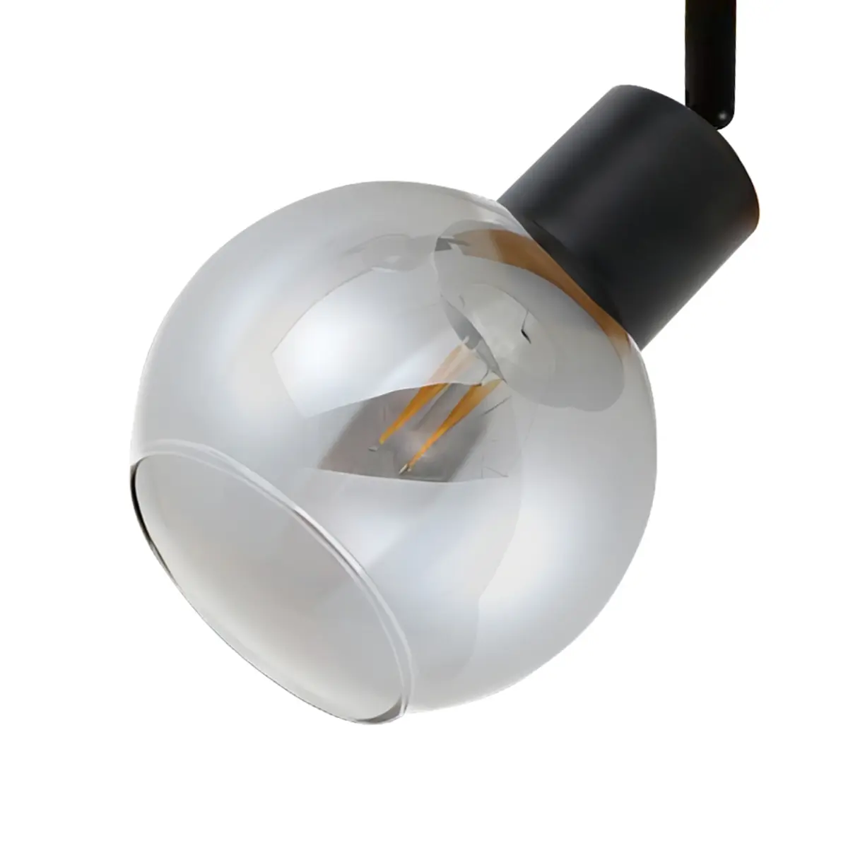 Lampa sufitowa Barel SPL-67535-2-BK-WO - Italux - obrazek 2