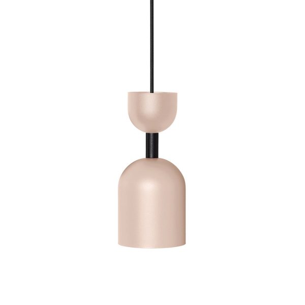 Lampa wisząca pojedyncza SUPURU beżowo - czarna SUA1210P0 - Ummo Lighting