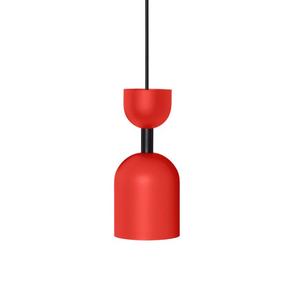 Lampa wisząca nad wyspę SUPURU czerwona SUA1212P0 - Ummo Lighting