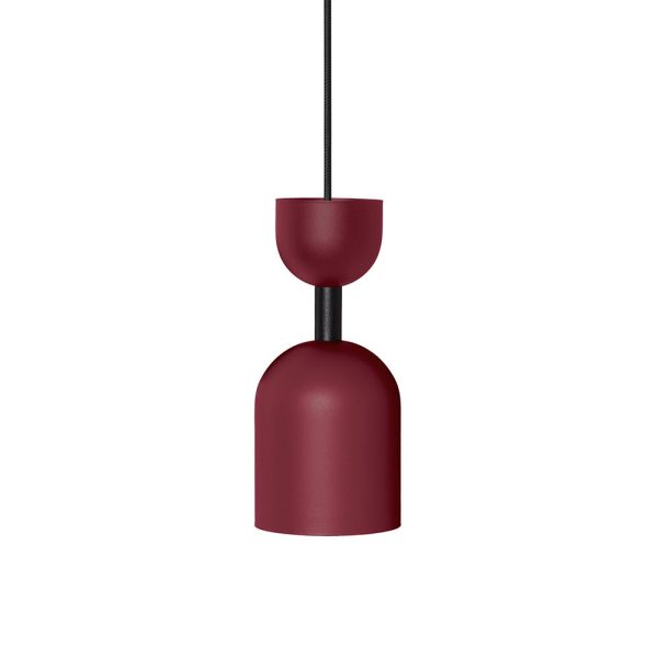 Lampa wisząca nad wyspę kuchenną SUPURU bordowa SUA124P0 - Ummo Lighting