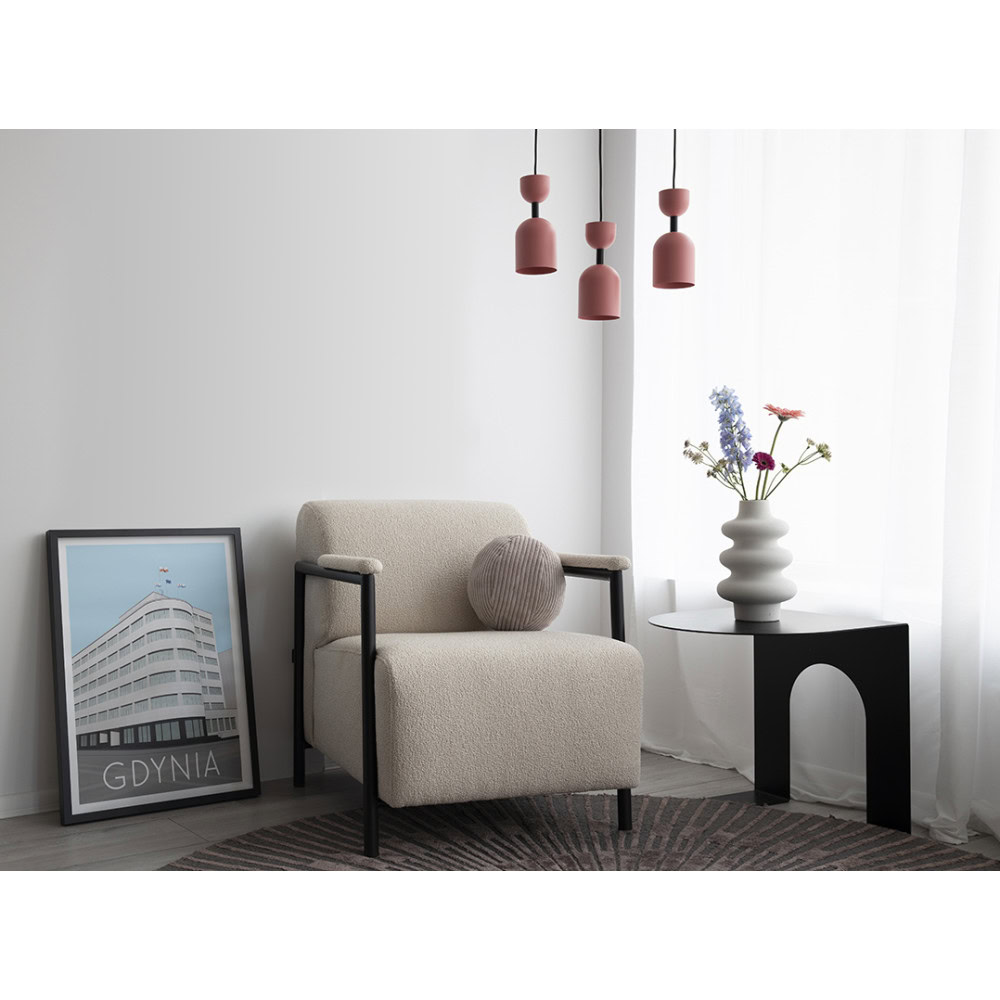Lampa wisząca minimalistyczna SUPURU błękitna SUA129P0 - Ummo Lighting - obrazek 5
