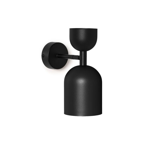 Kinkiet minimalistyczny SUPURU cały czarny SUK12000 - Ummo Lighting